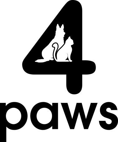 Four Paws Logo - 4Paws Petminding - 4Paws - North Staffordshire