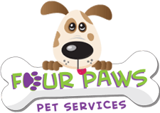 Four Paws Logo - Four Paws Pet Services, Northwich, Cheshire