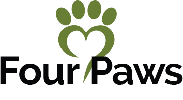 Four Paws Logo - Four Paws Veterinary Center. High Quality Pet Care in a Nurturing