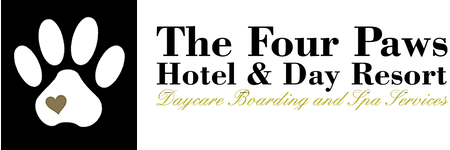 Four Paws Logo - Four Paws Hotel & Day Resort. Pet Boarding in Grand Blanc