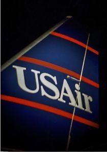 USAir Logo - USAir Airlines Tail Logo Fridge Magnet 3.25