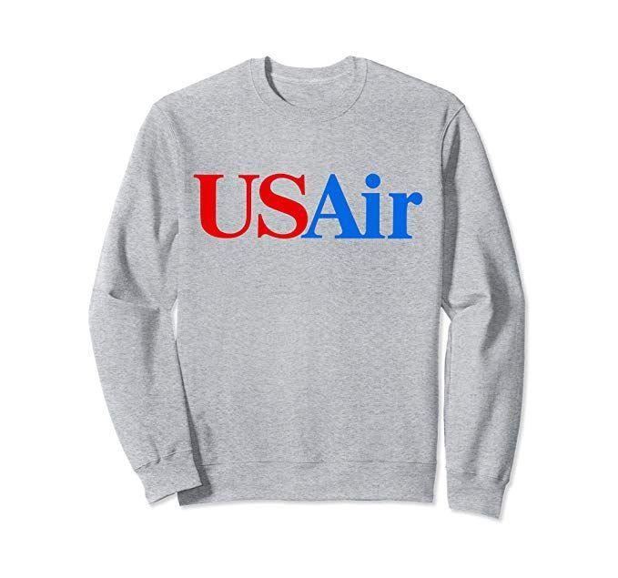 USAir Logo - US Airways USAir Sweatshirt. Vintage Airlines