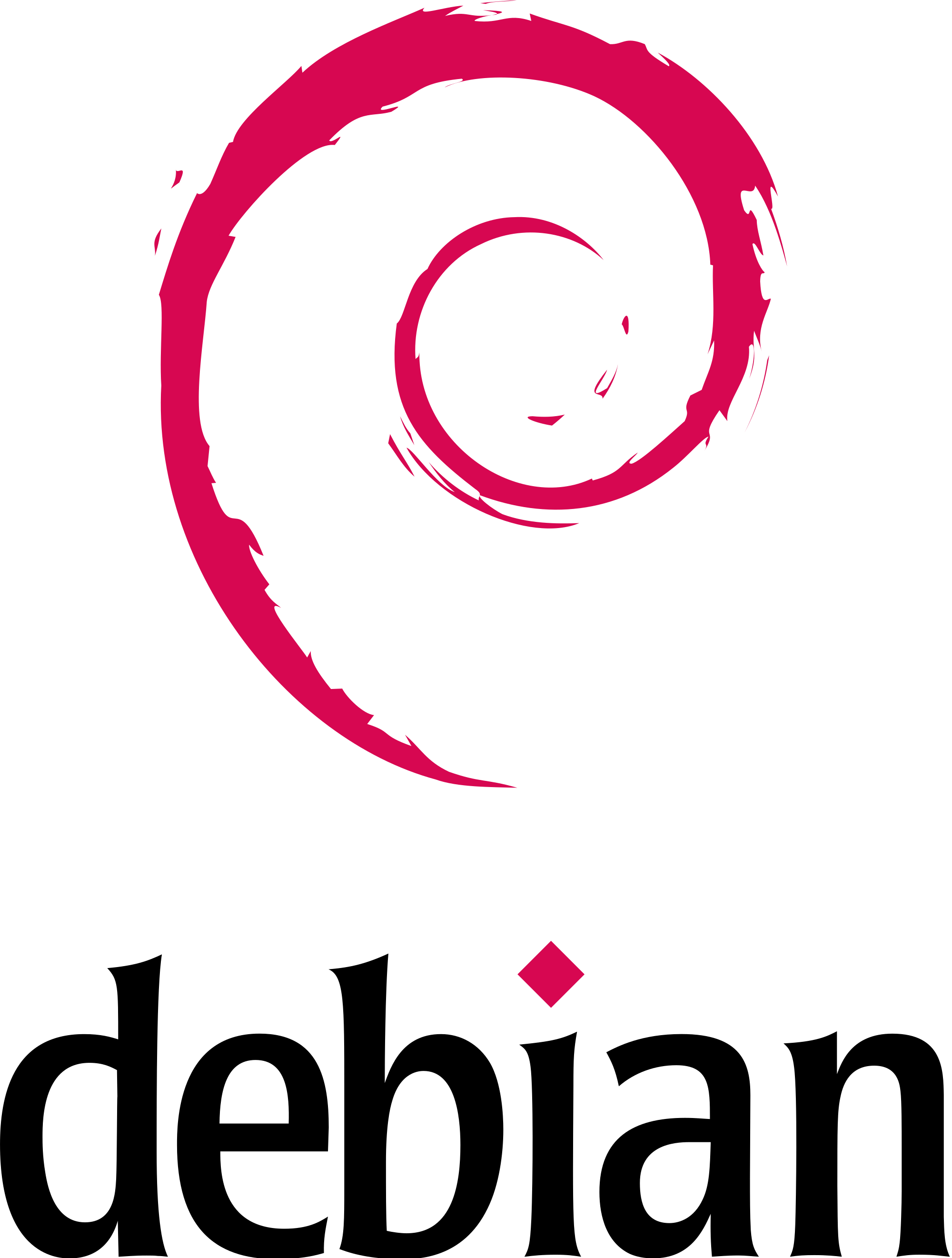 Debian Logo - File:Debian-OpenLogo.svg - Wikimedia Commons