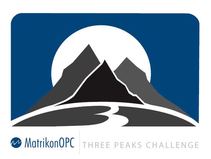 Three Peak Mountain Logo - Matrikon Three Peaks Challenge 2012