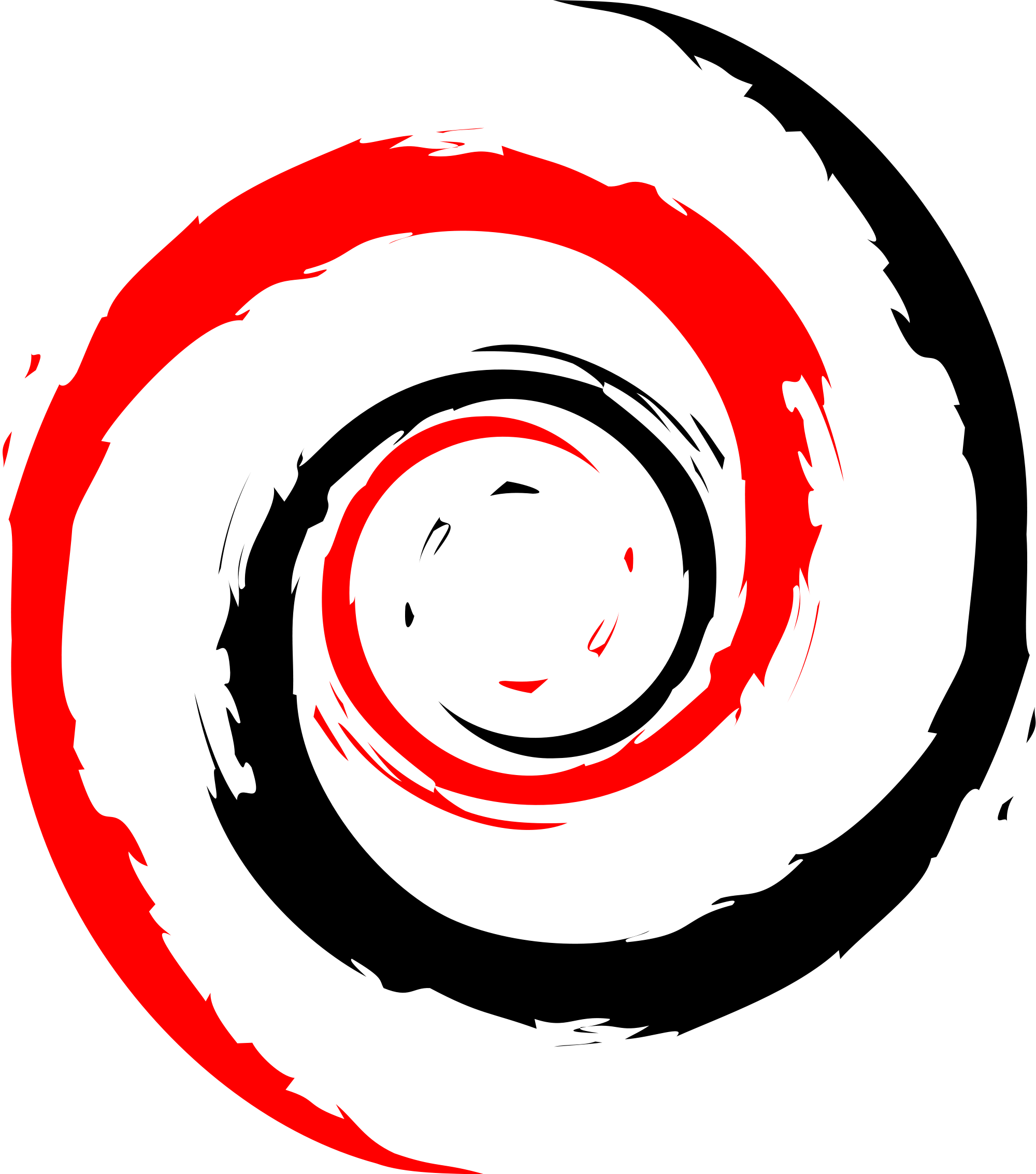Debian Logo - File:Debian-logo-notext heyiya-if.svg - Wikimedia Commons