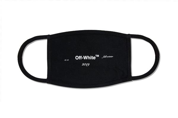 White C Logo - Off-White c/o Virgil Abloh Seasonal Logo Mask - Black/White ...