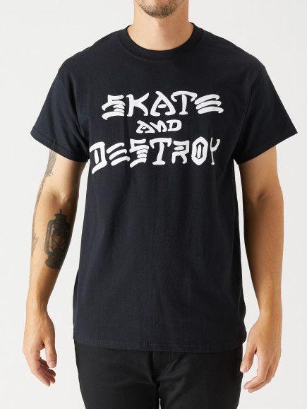 Thrasher Skate and Destroy Logo - Thrasher Skate and Destroy T-Shirt