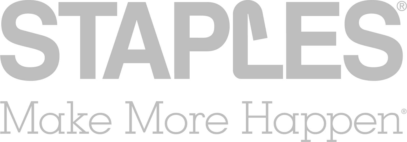 Make More Happen Staples Logo - Staples Make More Happen. Statista Content & Information Design