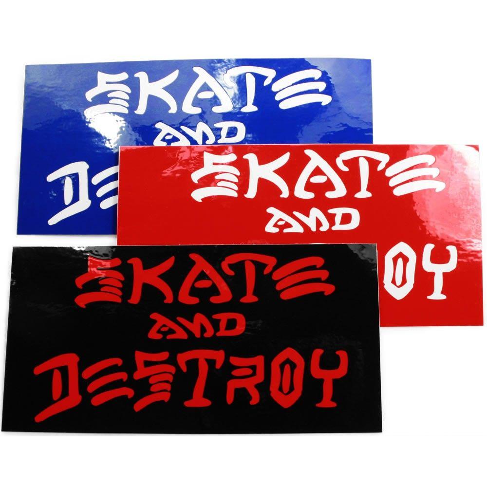 Thrasher Skate and Destroy Logo - Thrasher Skate & Destroy Sticker Pack