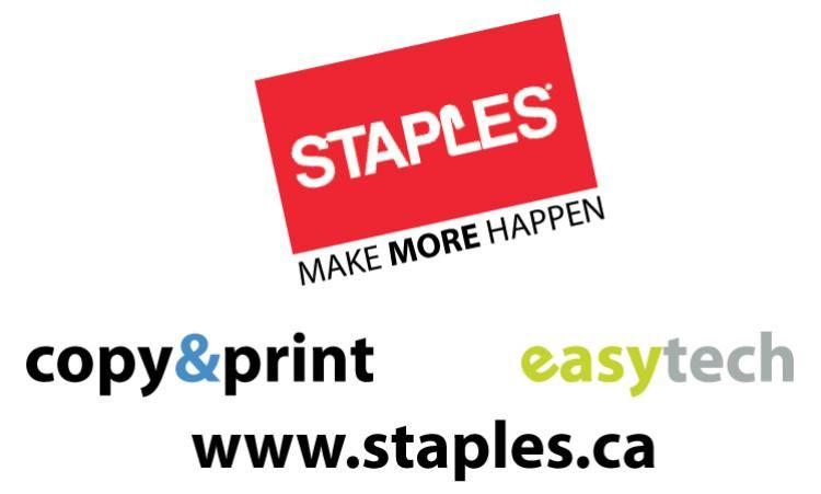 Make More Happen Staples Logo - Staples Richmond Hill