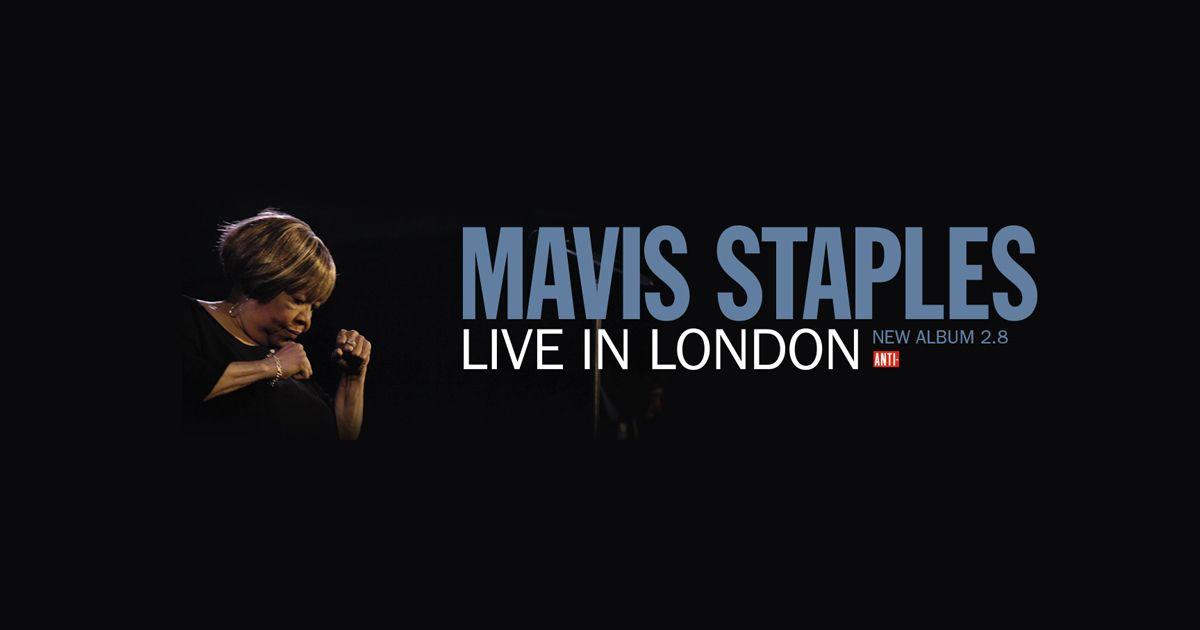 Make More Happen Staples Logo - ABOUT — Mavis Staples | Live In London