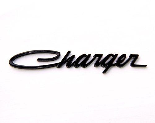 Dodge Charger Logo - Amazon.com: Yoaoo® 2x Black OEM Original Charger Nameplate Emblems ...