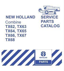 New Holland Parts Logo - New Holland TX62, TX63, TX64, TX65, TX66, TX67, TX68 Service Parts ...