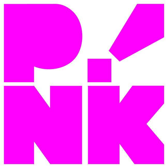 Pink Singer Logo - Pink P!nk musician/singer logo Car Sticker 100mm square version | eBay