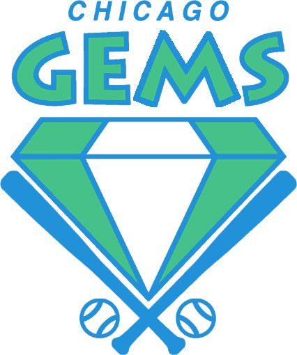 Diamond Gems Logo - Chicago Women's Baseball League › Good Luck Gems at Diamond Classic
