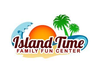 Family Fun Logo - Island Time Family Fun Center logo design