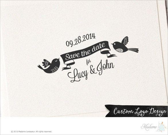 Custom Wedding Logo - Wedding Logo Template