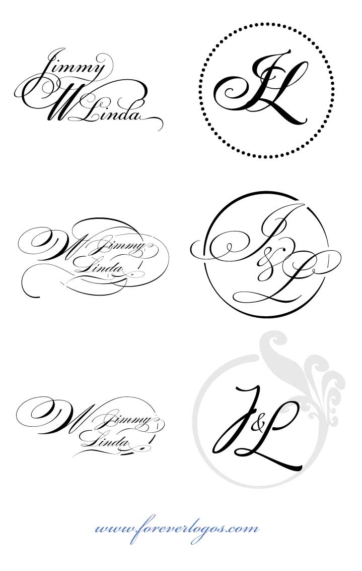 Custom Wedding Logo - Custom Wedding Logos – Which would you choose? | Colleen Michele