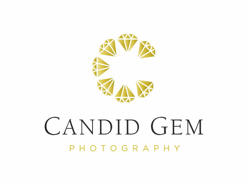 Diamond Gems Logo - Candid Gem Photography Logo