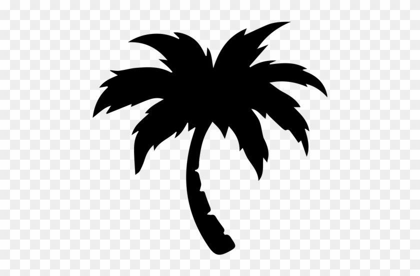 Black and White Palm Tree Logo - Palm Tree Svg - Logo Palm Tree Png - Free Transparent PNG Clipart ...