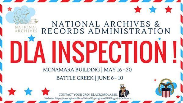 National Archives and Records Administration Logo - National Archives to inspect DLA records management this month ...