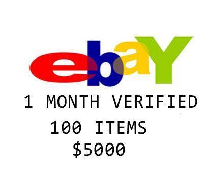 PayPal Verified Seller Logo - Ebay account is one month old that comes attached with verified