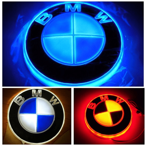 Blue BMW Logo - BMW badge tail light – Vivid Light Bars