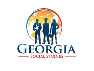 U U of Georgia Logo - Georgia Social Studies logo design - 48HoursLogo.com