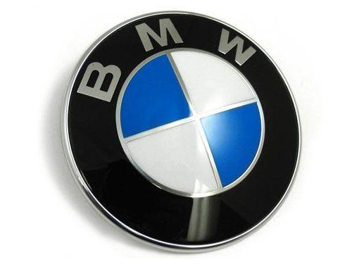 Blue BMW Logo - Genuine 82mm Blue BMW Hood/Trunk Emblem – BMW Emblems – Hood/Trunk ...