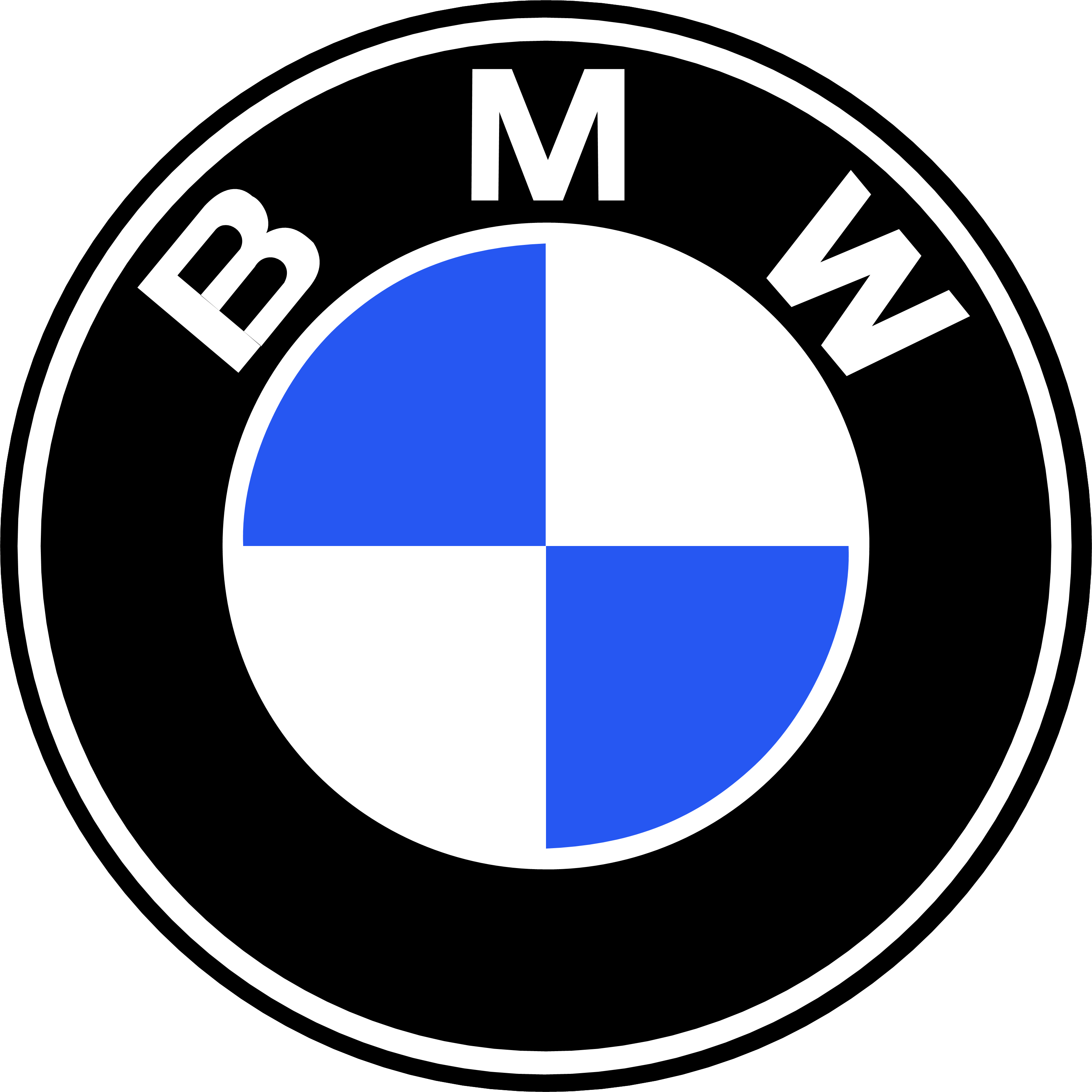 Blue BMW Logo - BMW logo PNG images free download