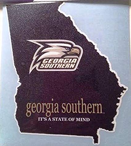 U U of Georgia Logo - Amazon.com : Georgia Southern It's a State of Mind Car Decal