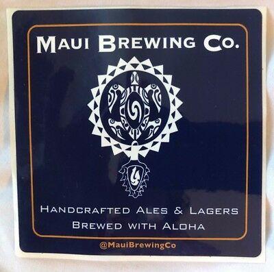 Hawaiian Company Logo - MAUI BREWING COMPANY Hawaii Hawaiian Pint Beer Porter Ale Bar Glass ...