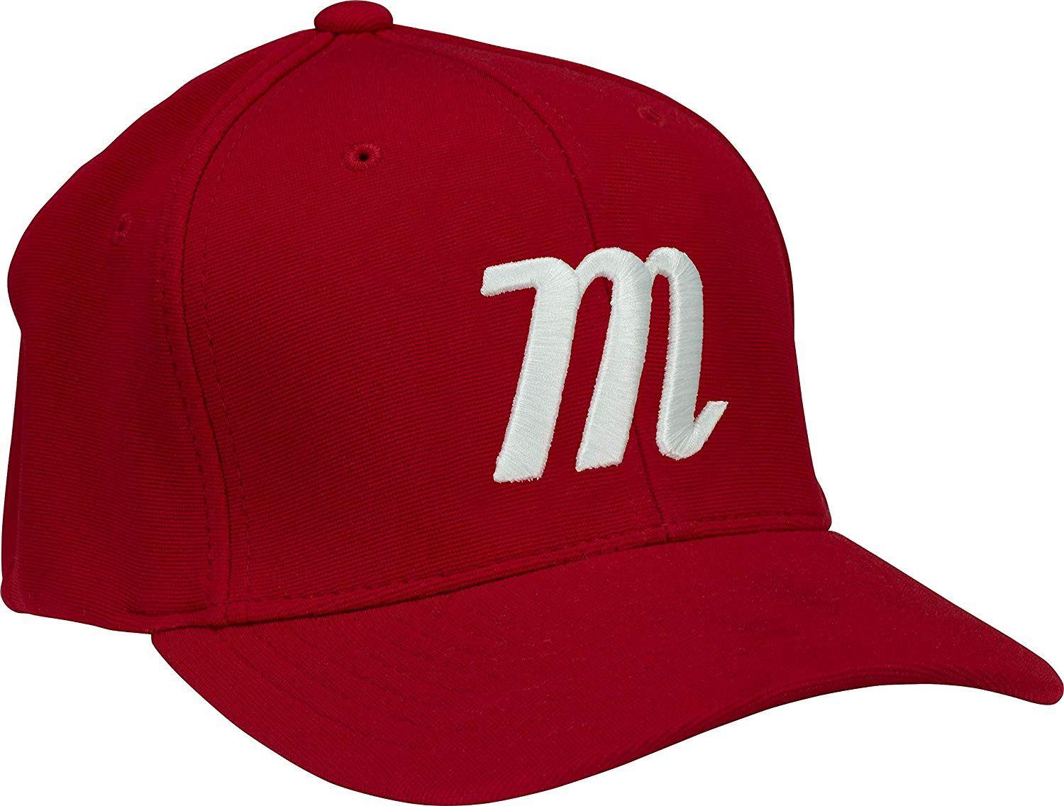 Marucci Logo - Amazon.com: Marucci M Logo Stretch Fit Hat: Sports & Outdoors