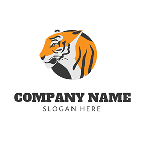 Yellow and Black Tiger Logo - Free Tiger Logo Designs | DesignEvo Logo Maker