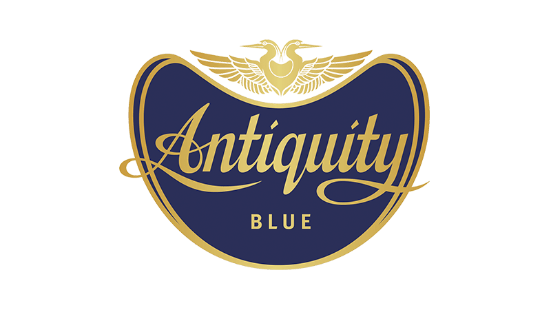Whiskey Blue Logo - Antiquity Blue
