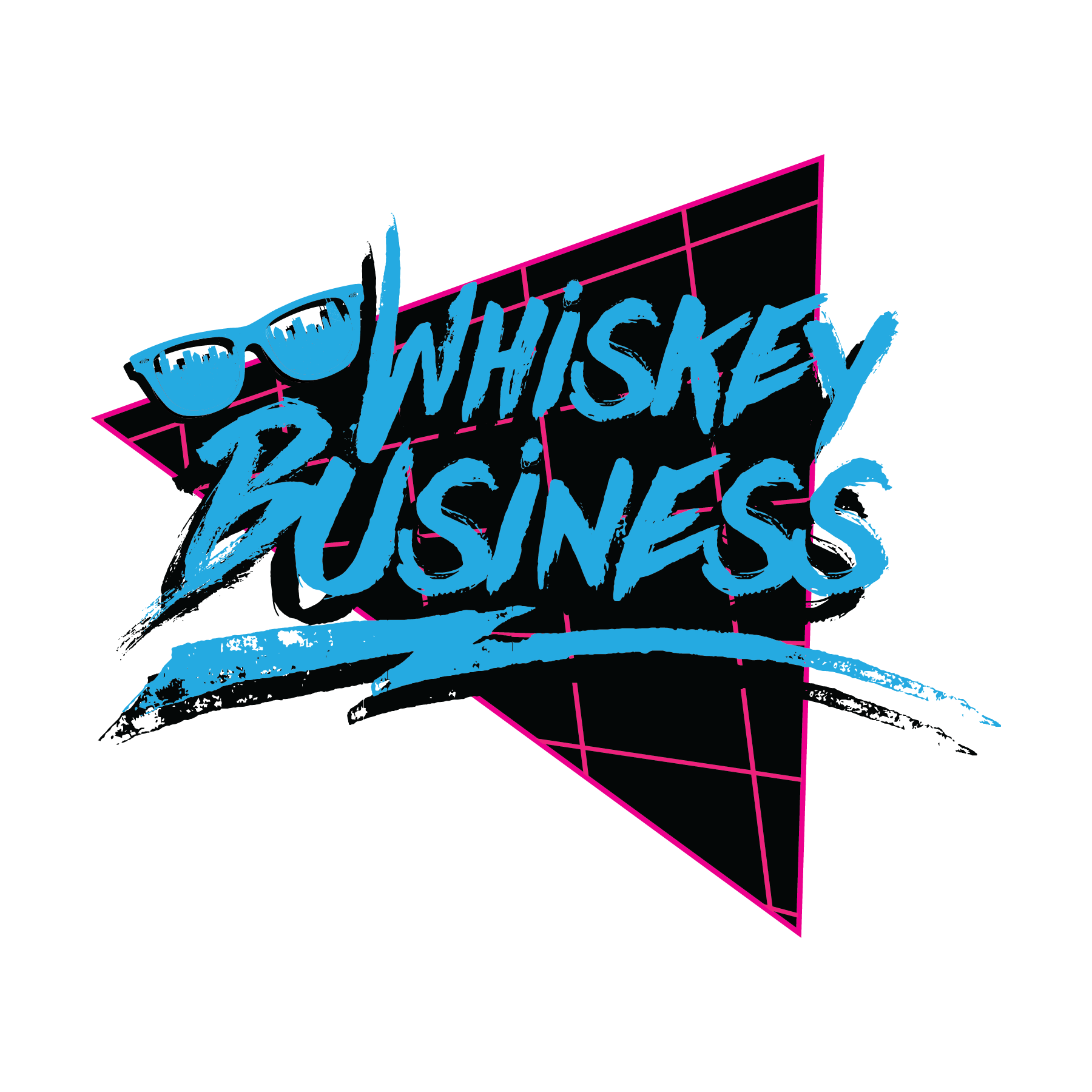 Whiskey Blue Logo - Whiskey Business