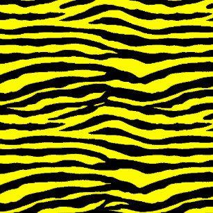 Yellow and Black Tiger Logo - Yellow And Black Tiger Stripes Gifts on Zazzle