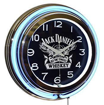 Whiskey Blue Logo - Amazon.com: Jack Daniel's Old No. 7 Whiskey Blue Double Neon ...