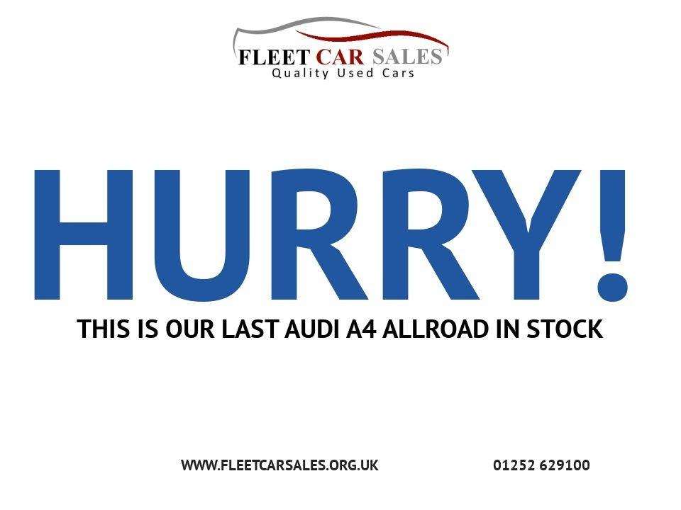 TDI Fleet Logo - Audi A4 Allroad Allroad TDI Quattro S S £500