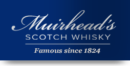 Whiskey Blue Logo - Muirhead's Whisky Seal 3yo