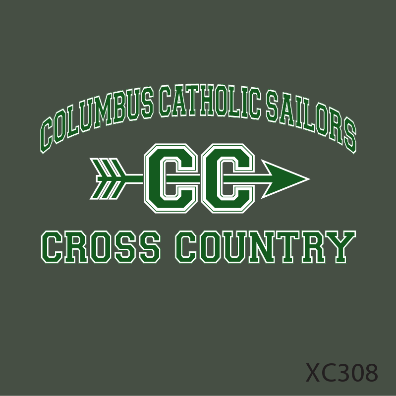 Green Cross Country Logo - Cross Country Art | Craft-Cochran, Inc