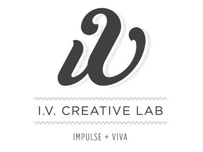 IV Logo - I.V. Creative Lab Identity by Armando Alvarez | Dribbble | Dribbble