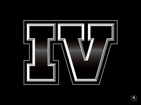 IV Logo - GTA IV Logo - Grand Theft Auto & Video Games Background Wallpapers ...