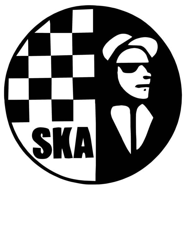 IV Logo - SKA Logo IV TWO TONE MOD RUDE BOY SCOOTER VINYL DECAL CAR WINDOW ...