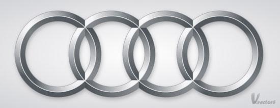 Metallic Circle Logo - 46 Excellent Adobe Illustrator Tutorials for Creative Logo Design