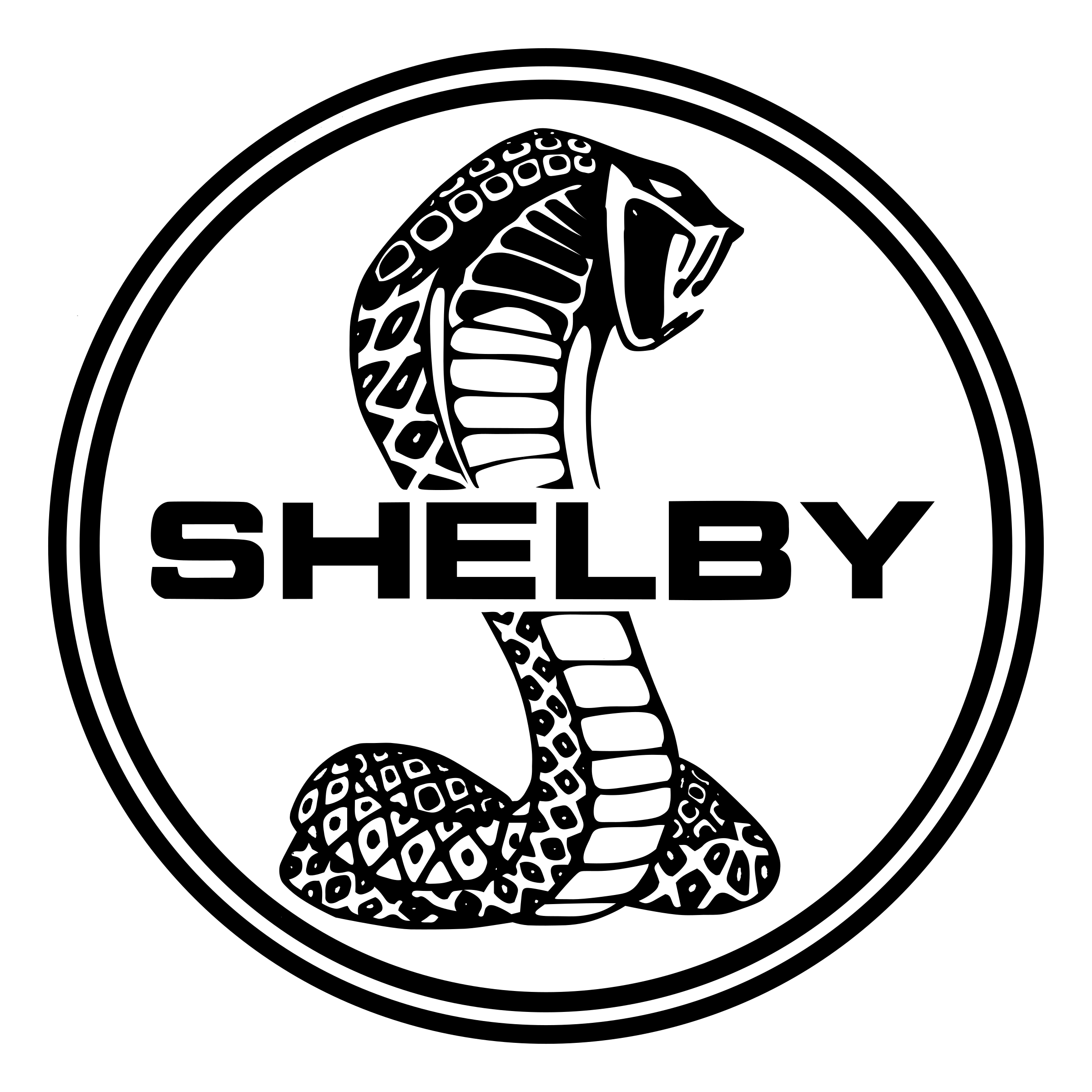 White Shelby Logo - Shelby Logo PNG Transparent & SVG Vector
