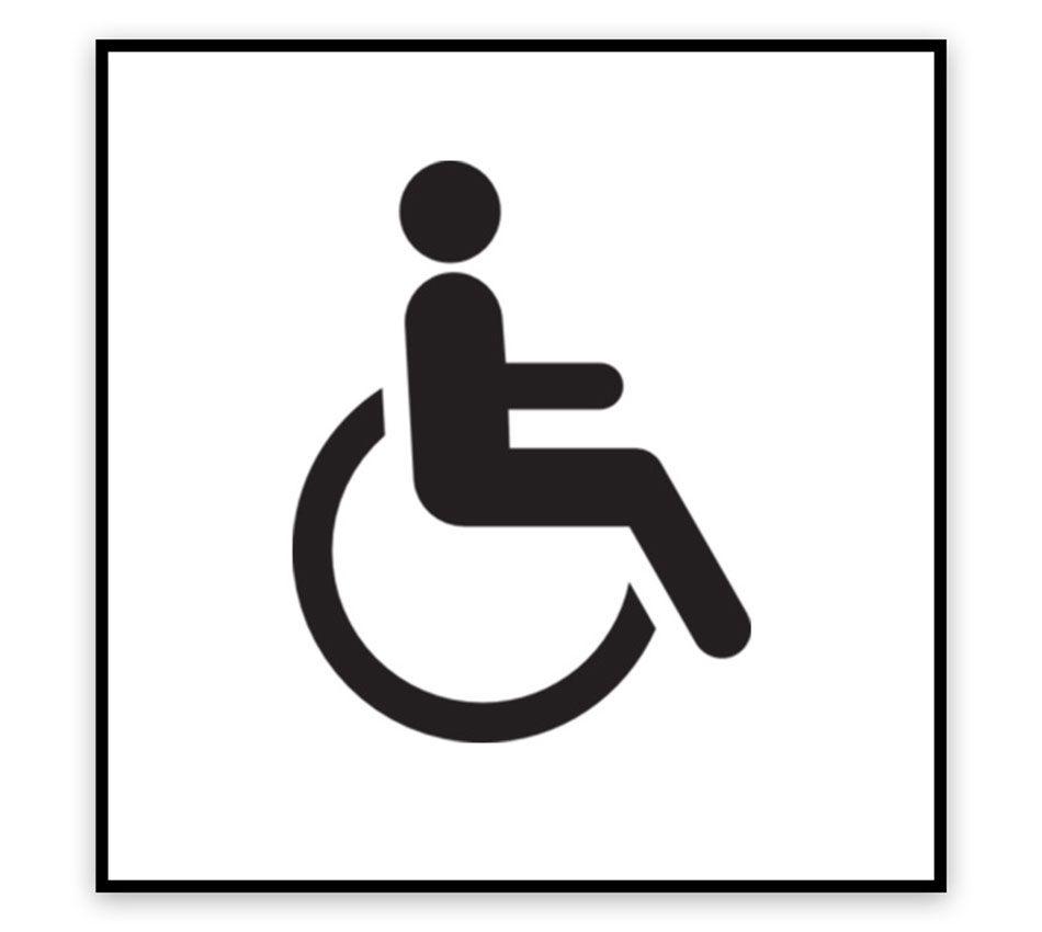 Wheelchair Logo - Wheelchair Logo Signage