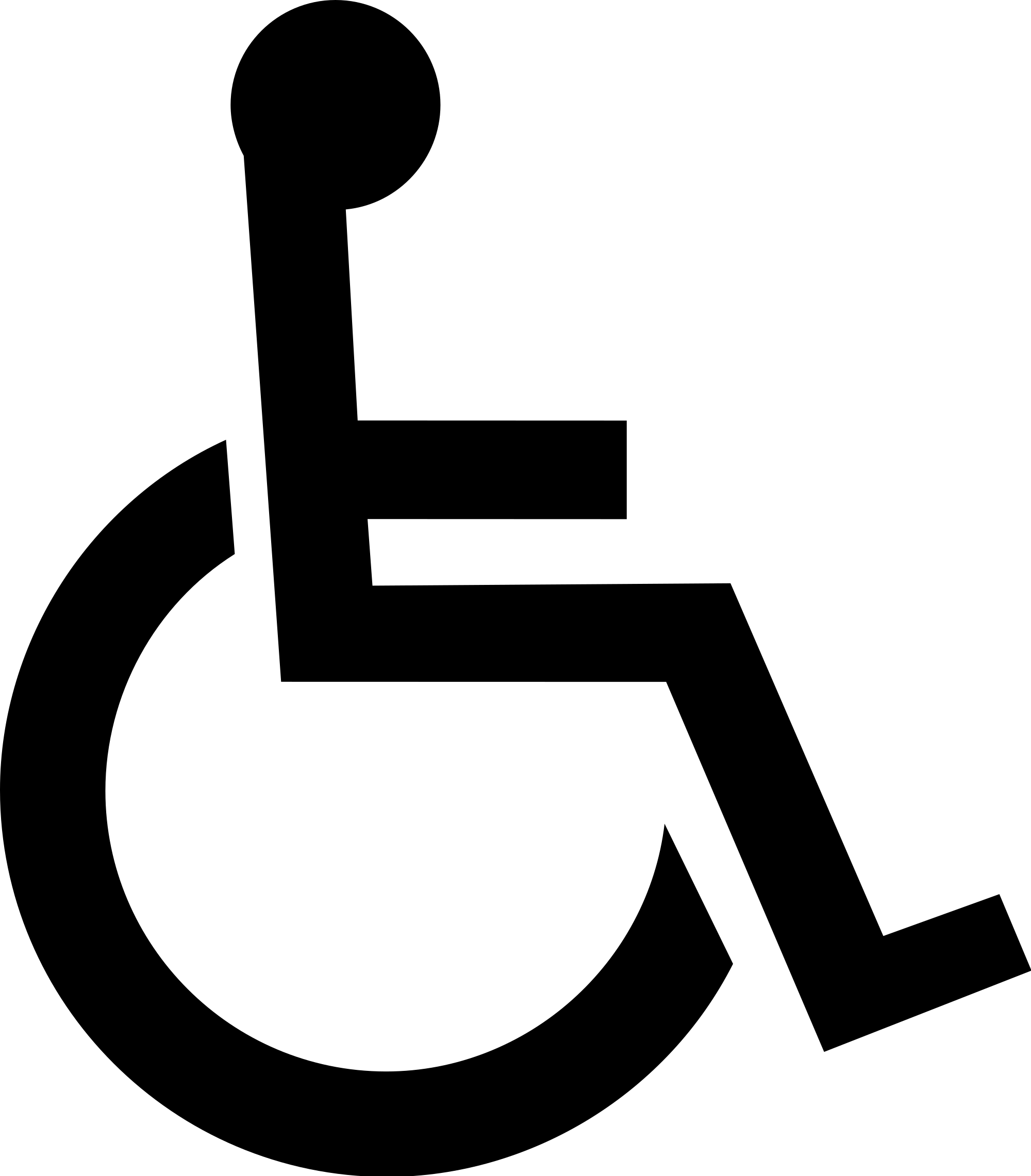 Wheelchair Logo - File:Wheelchair symbol.svg - Wikimedia Commons