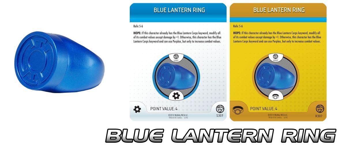 Light Blue Power Logo - The HeroClix Blue Power Ring. new comics cooming