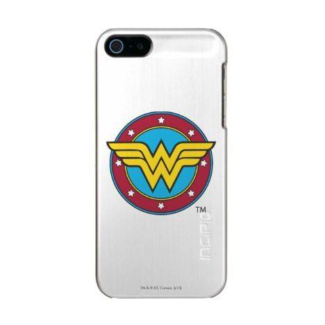 Metallic Circle Logo - Wonder Woman | Circle & Stars Logo Incipio iPhone Case | Wonder ...